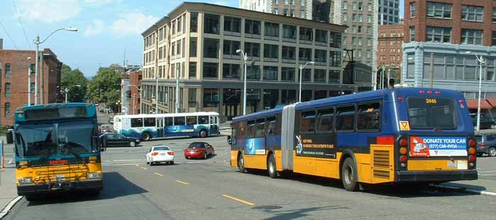 King County Metro New Flyer D60HF 2326 & 2446